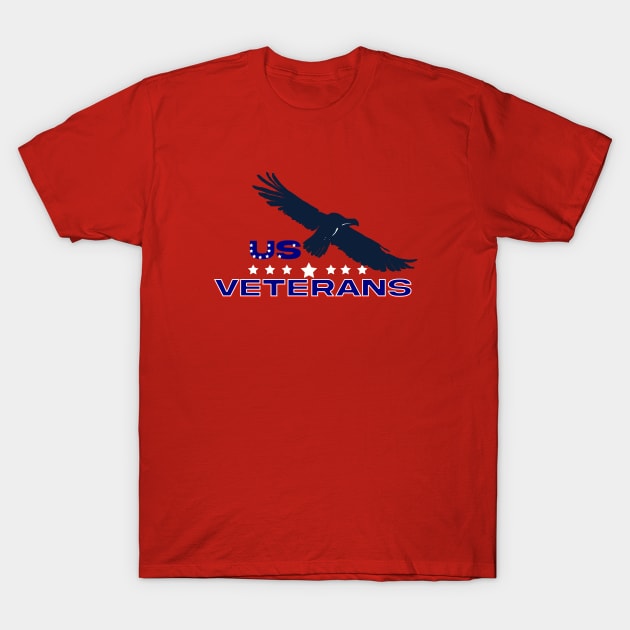 US Veterans 16S T-Shirt by Proway Design